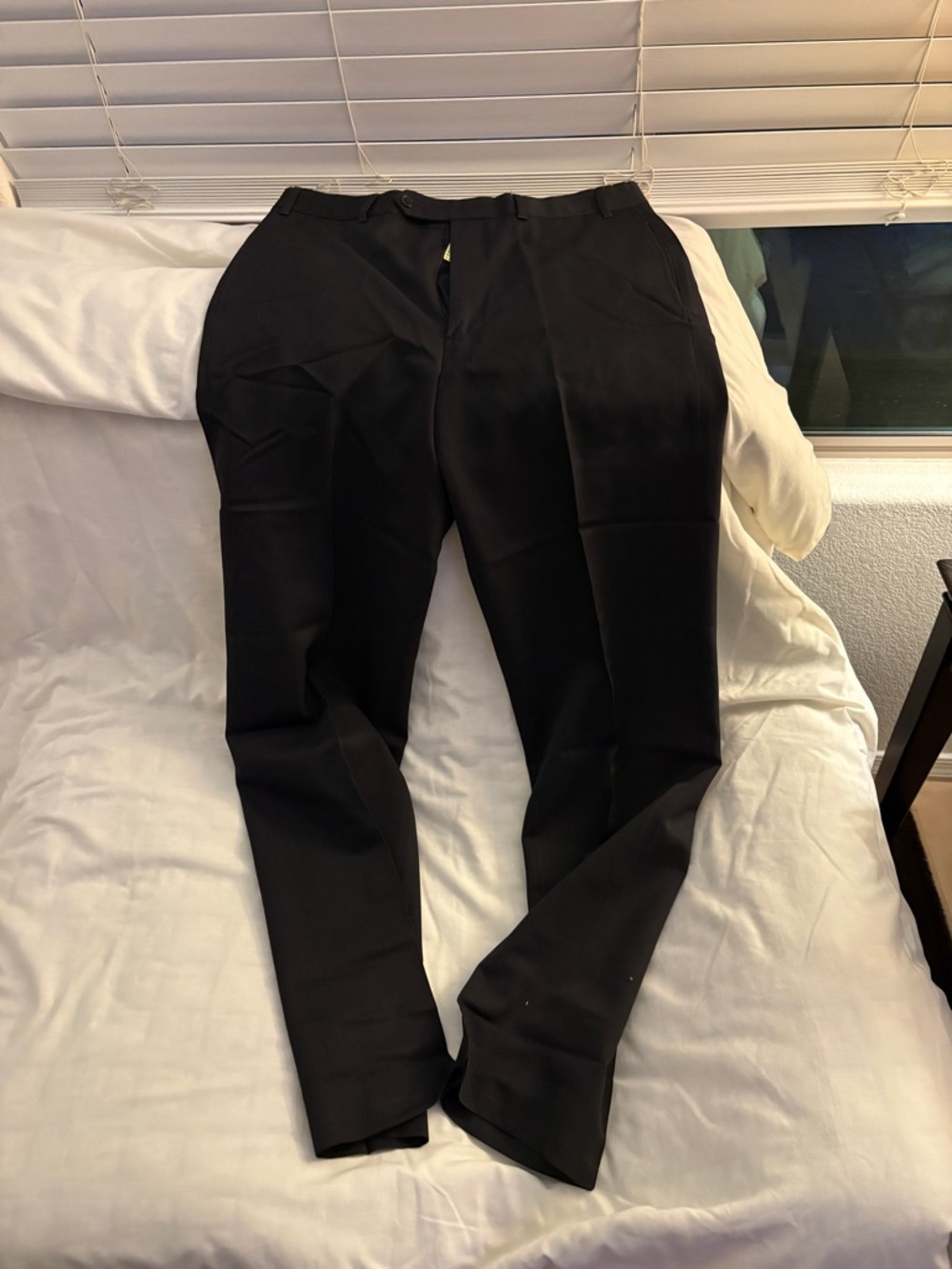 Brooks Brothers Black Wool Dress Pants